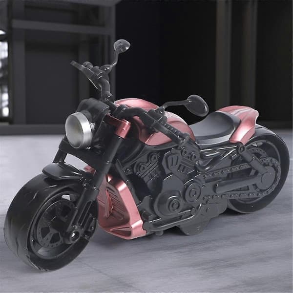En legetøjsmotorcykel, pull-back motorcykel legetøj, 1:12 motorcykelmodel til drenge, pull-back motorcykel legetøj - Dreng Pige