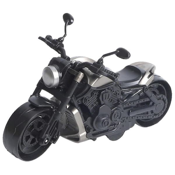 En legetøjsmotorcykel, pull-back motorcykel legetøj, 1:12 motorcykelmodel til drenge, pull-back motorcykel legetøj - Dreng Pige