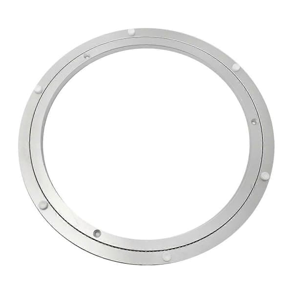 Aluminium Lazy Susan kulelager med jevn rotasjon, solid og holdbar kraftig stillegående sving for møbler (20 tommer)