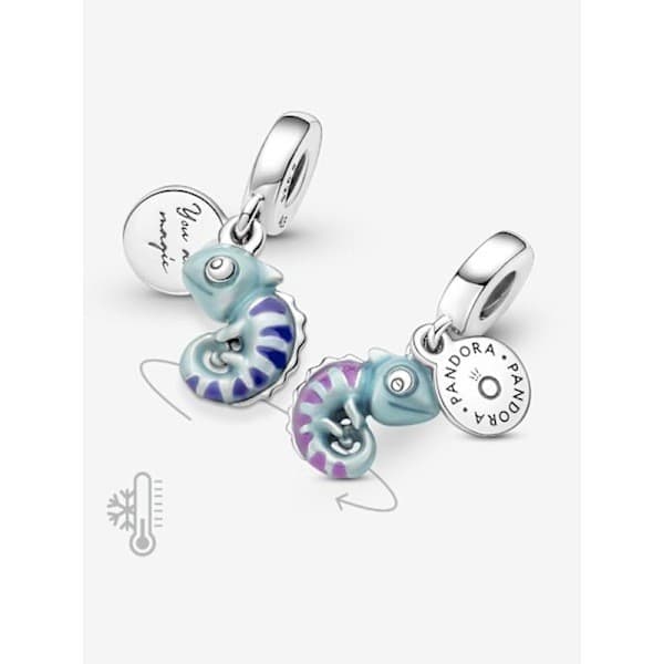Pandora - Farveskiftende Kamæleon Charm - Sterlingsølv