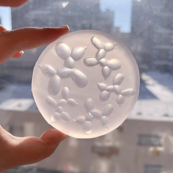 Ballonhund silikoneforme til DIY harpiks epoxy støbehåndværk, di