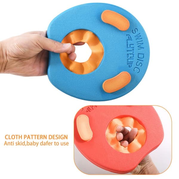 6-pack armpuffar för barn, skumpuffar, babypuffar, delfinpuffar, flytande pooler