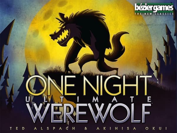 Bezier lautapeli One Night Ultimate Werewolf Black