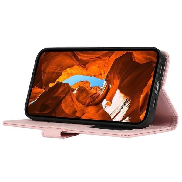 OnePlus Nord CE5 5G Flip PU-læder pung-telefonetui Pink