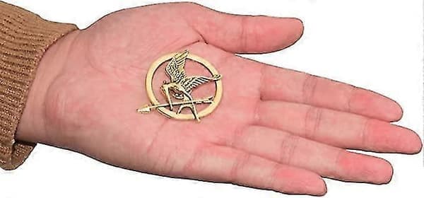 Broche eller halskæde Katniss Everdeen Cosplay Prop Replika Mockingjay