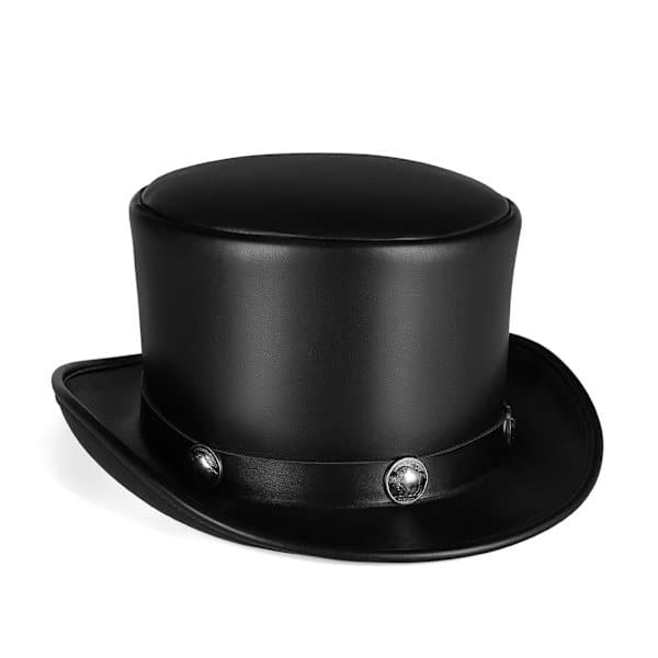 Steampunk-silinteri, taikurin silinteri, knalli, tekonahka