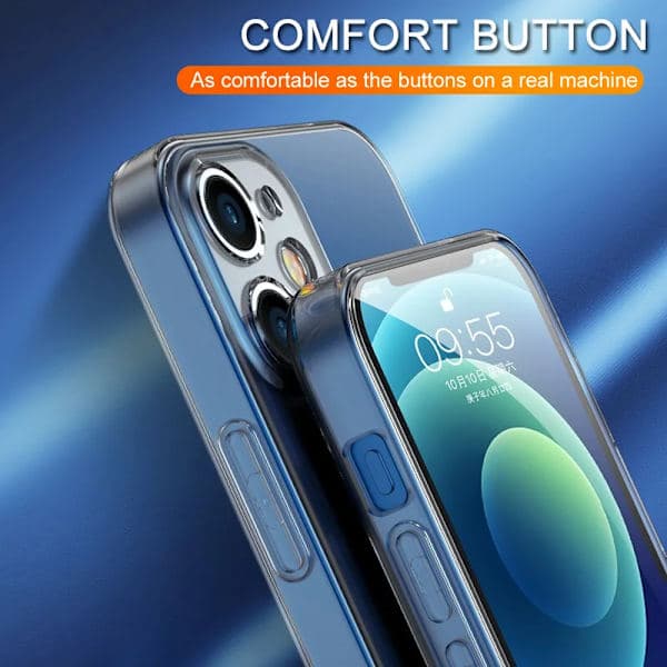 Klart ultratynt silikontelefondeksel til iPhone 11 For iPhone 11