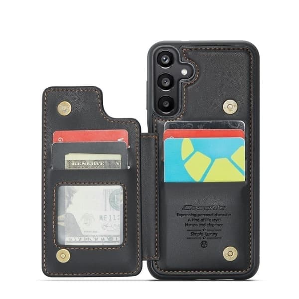 CaseMe Samsung A16 C22-serien Scale+ Plånboksfodral - Svart