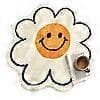 Sød badeværelsesmåtte Smiley Face Tæppe Badeværelsesmåtte Solsikke