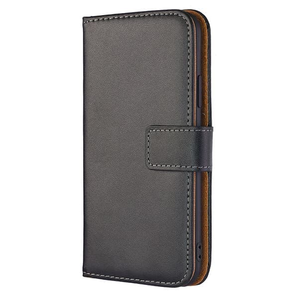 iPhone 13 pung etui skal mobil etui sort - SORT iPhone 13 sort black