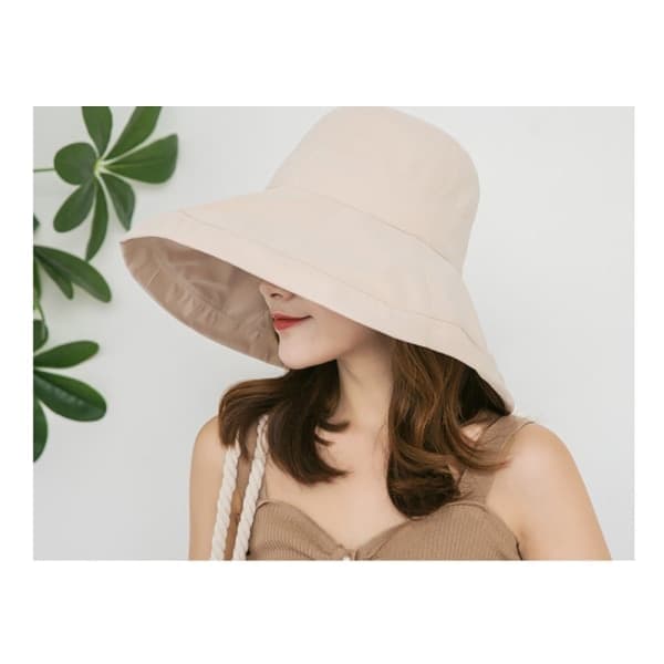 Solbeskyttelse Solhatt Dame med UV-beskyttelse Sammenleggbar