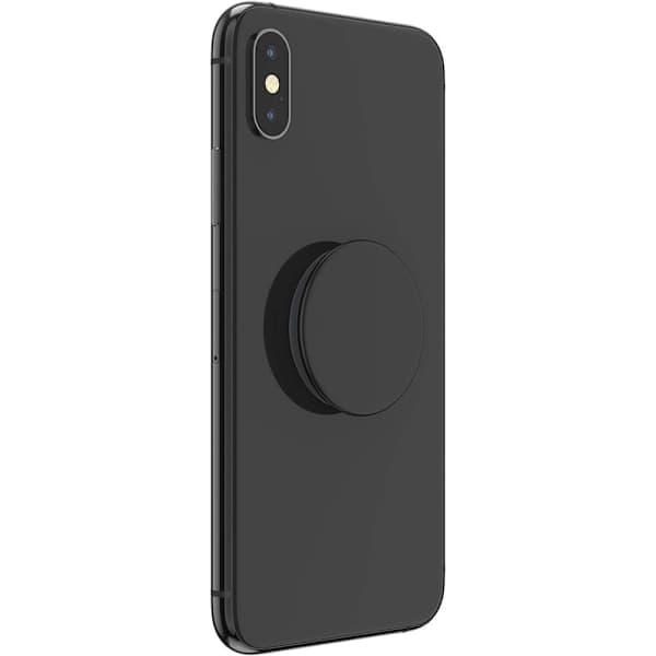 PopSockets Basic Telefon Grepp Stativ Hållare Svart
