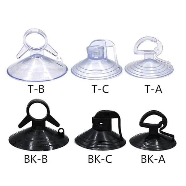 100-pack Sugkoppar Markis Husvagn Bil Båt Skåpbil 3.5cm /4.5cm /3.8cm