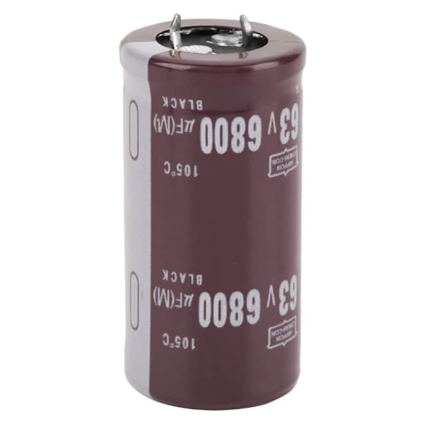 2 stk. elektrolyttkondensatorsett 63V 6800uF elektronisk komponent