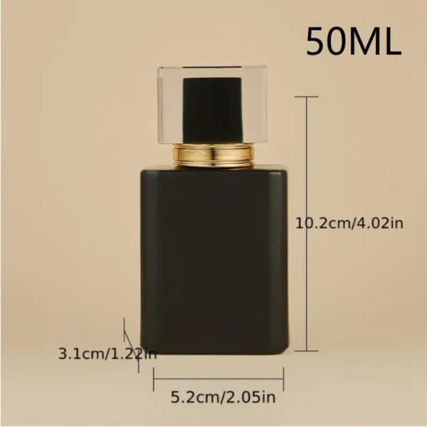 30/50ML Påfyllbar Parfyme Atomizer Tom Flat Glass Sprayflaske 50ML 50ML