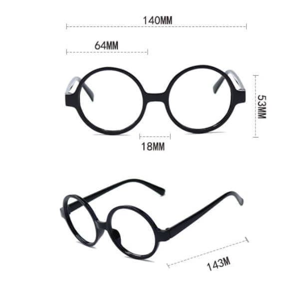 Harry Potter Briller - Halloween & Maskerade Sort