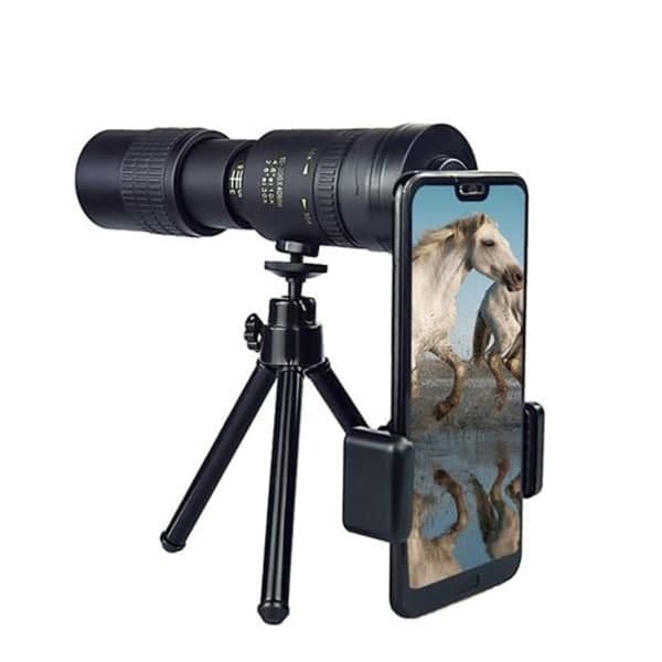 4K Teleskop 10-300 x 40 mm Super Telezoom Monokular-Blå