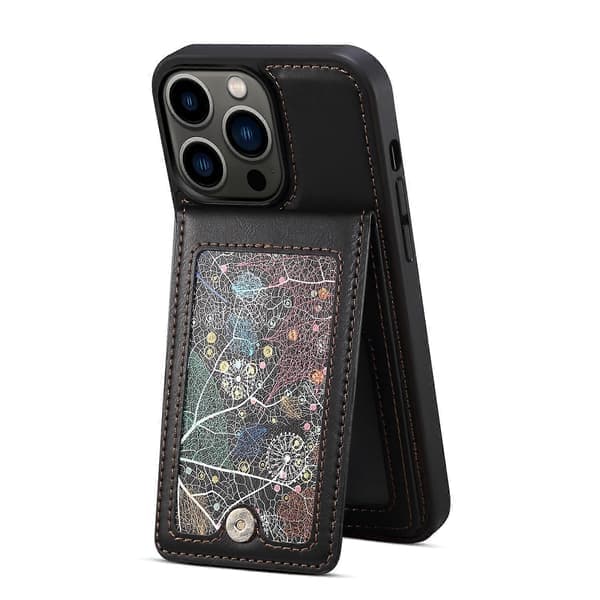 Telefoncover med kortholder til iPhone 14 Pro Max