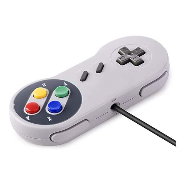 2-pakning USB-kontroller for Super NES SNES, USB Famicom-kontroller Joypad Gamepad for bærbar PC Windows PC/MAC/Raspberry Pi Classic Classic