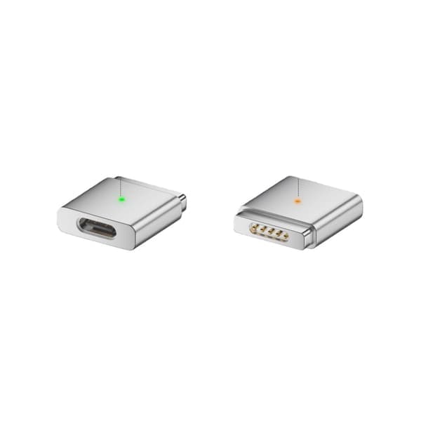 USB-C till MagSafe 2-adapter 100W - Ladda din MacBook enkelt Silver Silver Silver Silver