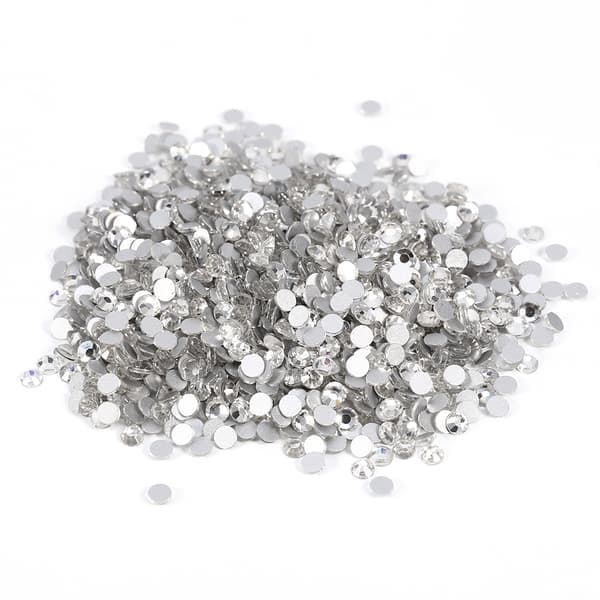 1440 stk/pose flat bakside neglekrystall diamant neglekunst krystall DIY dekorasjon (3MM)
