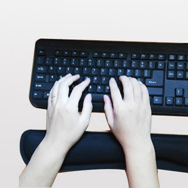 3 stk. tastatur håndledsstøtte håndledsstøttepude musemåttesæt