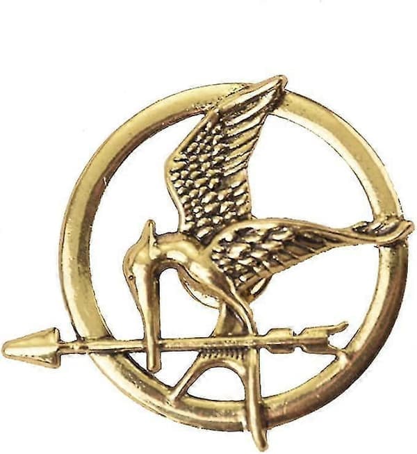 Broche eller halskæde Katniss Everdeen Cosplay Prop Replika Mockingjay