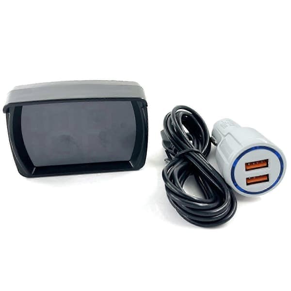 HUD GPS Digitalt speedometer til bil, lastbil, bus, E-scooter, E-cykel, solskærm, præcist speedometer