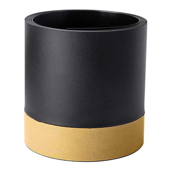 PVC Under Sofa Blocker Skærbar Sofa Baffle Forhindrer Legetøj i at glide under møbler Sort Black