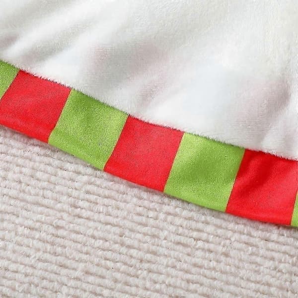 Julcape sjal för barn, tecknad snögubbe ren-cape, juldräkt för barn, julkläder Red 100cm