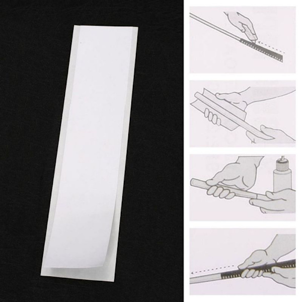 Dobbeltsidet griptape til golfgreb 13 stk Hvid Hvid