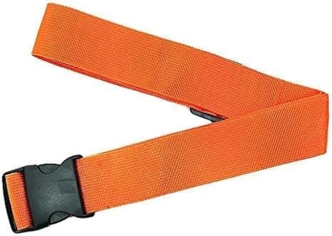 4-pack resväskeband för resväskor, resebälten, tillbehör, multifunktionella, orange Orange