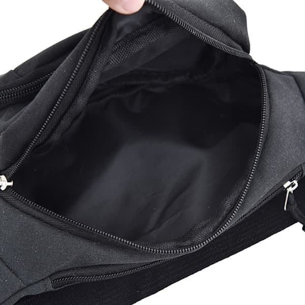 Vyölaukku useilla lokeroilla, 1 kpl, harmaa Harmaa Harmaa Gray