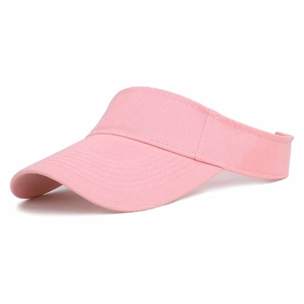 Rosa Solskjerm Cap Solskjerm Clip-on Borrelås rosa one size