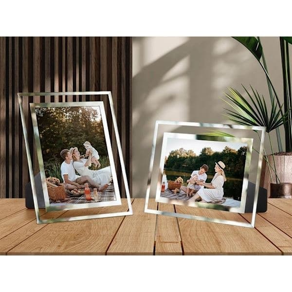 5-tums fotoram - Glasramset för 8,9 x 12,7 cm foton