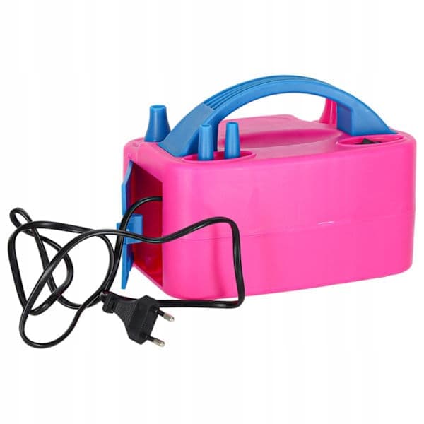 Elektrisk ballongpumpe 600W med doble dyser for rask oppblåsing