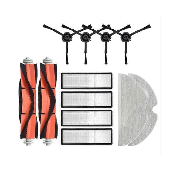Til Mi Robot Støvsuger-Mop 2 Pro+ Robot Støvsuger STYTJ02ZHM Tilbehør Hovedbørste Sidebørste Filter