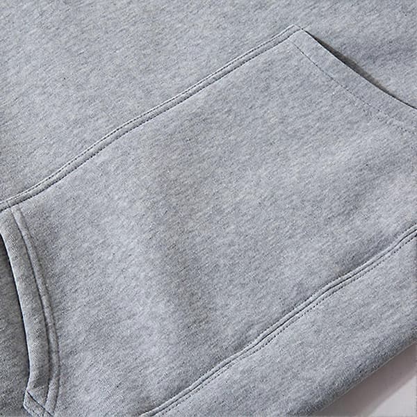 2022 Stranger Things Hettegenser med snøring og stor lomme, Casual Streetwear Oversized Pullover Grå L Gray L