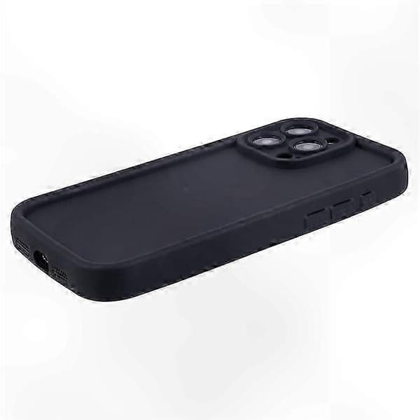 Repskyddande TPU-mobilskal för iPhone 14 Pro - Matt finish, tunt skyddsfodral Black