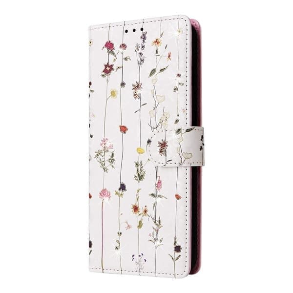 Samsung Galaxy S26 Plus etui RFID læder små blomster