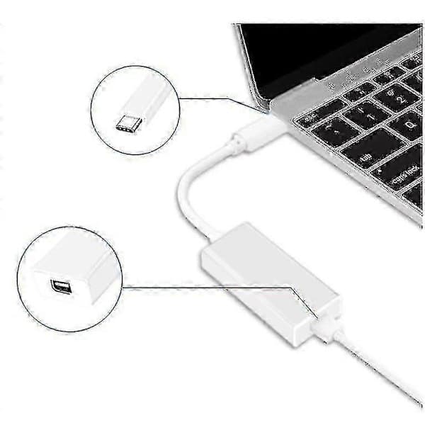 Thunderbolt 3 - Thunderbolt 2 -sovitin MacBookin USB-C-yhteensopivuuteen