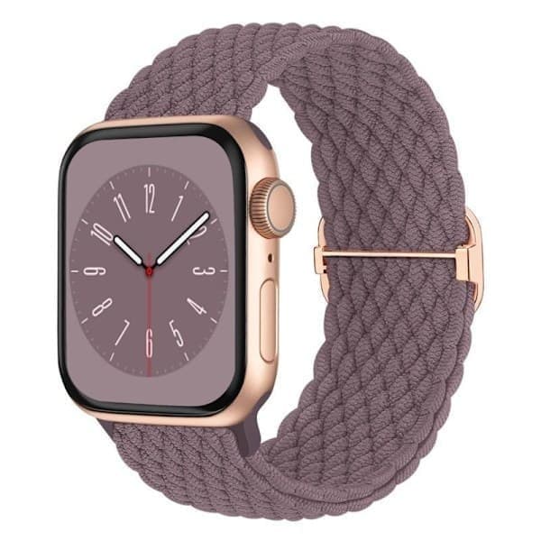 5-pack flätade Solo Loop-armband kompatibla med Apple Watch (38mm, 40mm, 41mm) 5-pack 38/40/41mm