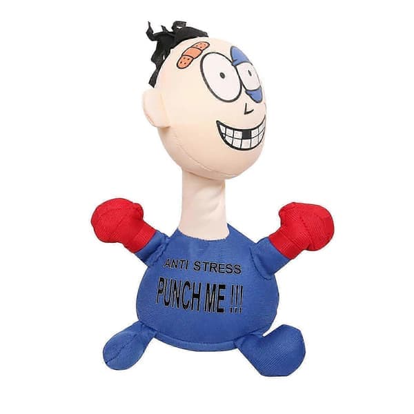 Slå skurken slå mig leksaksventil skrikande blå Blue