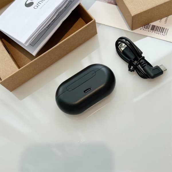 Kreativ In-Ear Style Ambie Ear Clip Ben Bluetooth Headset Sort Sort Black