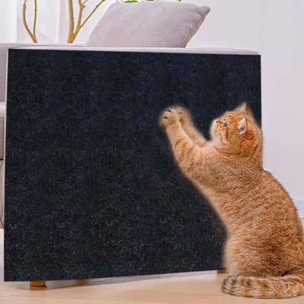 Selvklebende klorepute for katter - Vegg- og sofaprotektor, sofaklorepute, katteklormatte, hjørne grå 40cmx200cm Lys Grå 40cmx200cm Light Gray 40cmx200cm