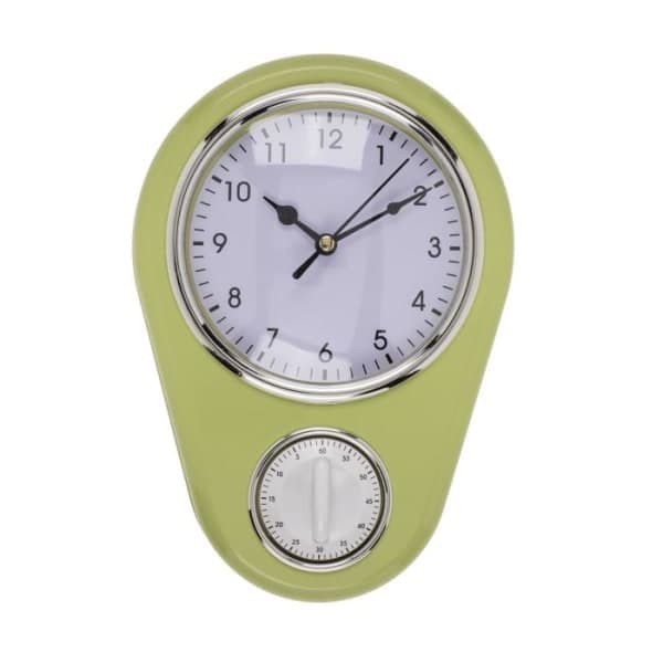 Vægur & Timer - Ur med Timerfunktion (Blå) blå blue