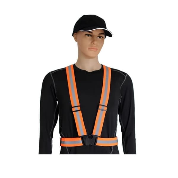 Sort Reflekssele – Praktisk Refleksvest for Maksimal Synlighed