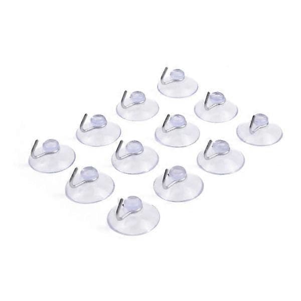 Imukuppikoukku - Koukku imukupilla - ripustin 30 mm Läpinäkyvä