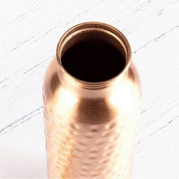 Flaska - 100% kopparflaska för Ayurveda - Ed (FMY)