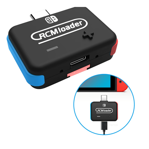 V5 RCM Loader Auto Clip Jig Værktøj til Switch NS Konsol med USB Kabel Indbygget Program